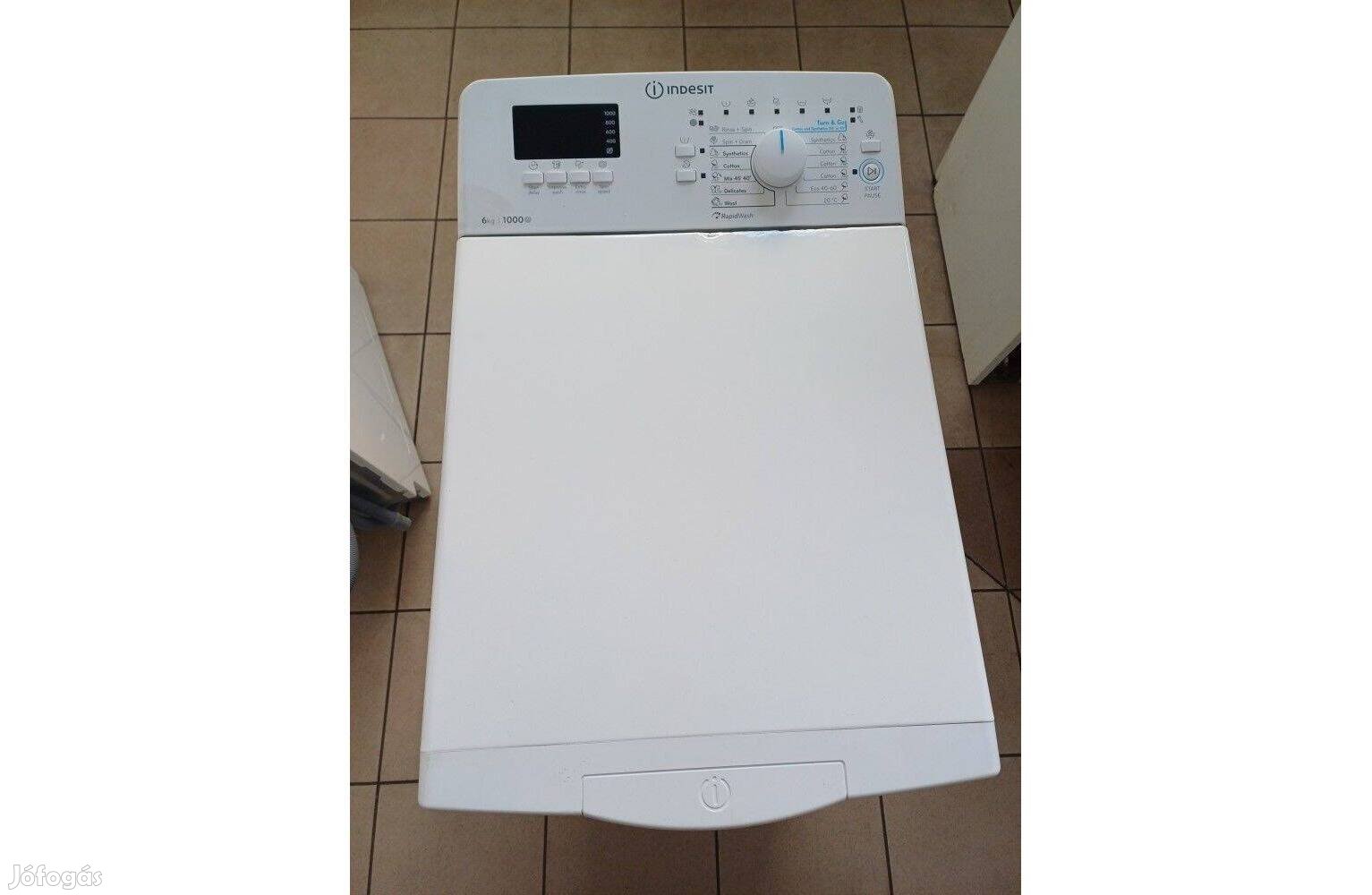 Felújított Indesit BTW S60400EU/N mosógép [Hfv725] 3-6 hó garival